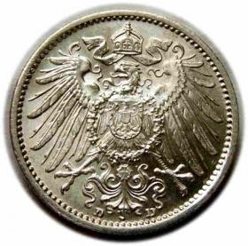 1 marka 1914 Wilhelm II Hohenzollern Niemcy Monachium