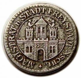 Obrazek 2 dla: 5 fenigów Kożuchów / Freystadt