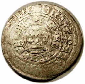 Obrazek dla: Grosz praski Jerzy z Podiebradu Czechy Praga