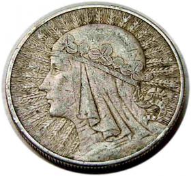 10 złotych 1932 Głowa kobiety