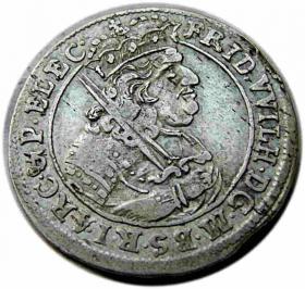 Obrazek dla: Ort 1685 Fryderyk Wilhelm I Księstwo Pruskie Królewiec