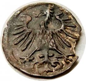 Obrazek 2 dla: Denar 1556 Zygmunt II August Wilno