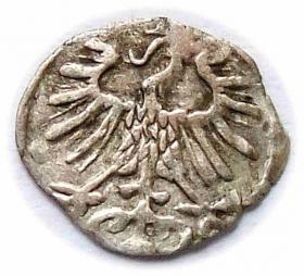 Obrazek 2 dla: Denar 1557 Zygmunt II August Wilno