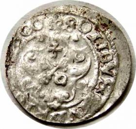 Obrazek 2 dla: Szeląg 1600 Zygmunt III Waza Ryga