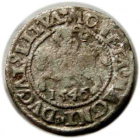 Obrazek dla: Półgrosz 1546 Zygmunt II August Wilno