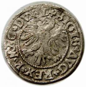 Obrazek 2 dla: Półgrosz 1546 Zygmunt II August Wilno