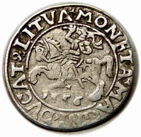 Obrazek dla: Półgrosz 1556 Zygmunt II August Wilno