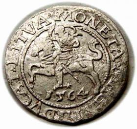 Obrazek dla: Półgrosz 1564 Zygmunt II August Wilno