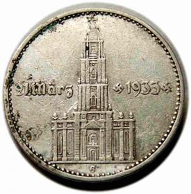 Obrazek dla: 2 marki 1934 Niemcy Karlsruhe