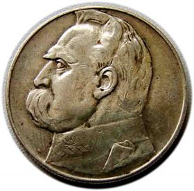 Obrazek dla: 10 złotych 1935 Józef Piłsudski Warszawa