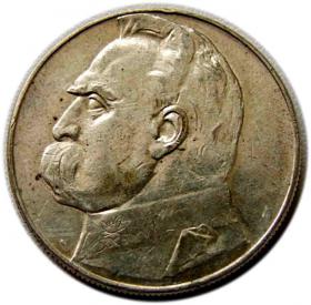 Obrazek dla: 10 złotych 1936 Józef Piłsudski Warszawa