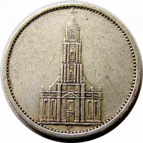 Obrazek dla: 5 marek 1934 E Niemcy Muldenhutten Kościół w Poczdamie