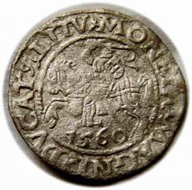 Obrazek dla: Półgrosz 1560 Zygmunt II August Wilno