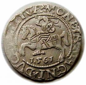 Obrazek dla: Półgrosz 1561 Zygmunt II August Wilno