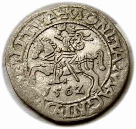 Obrazek dla: Półgrosz 1562 Zygmunt II August Wilno