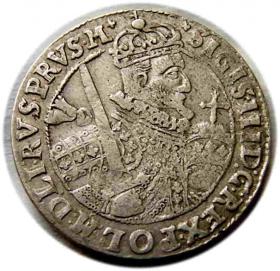 Obrazek dla: Ort 1623 Zygmunt III Waza Bydgoszcz