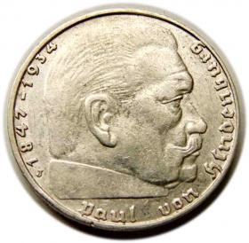 Obrazek dla: 2 marki 1939 Niemcy Hamburg