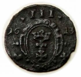 Obrazek dla: Ternar 1613 Zygmunt III Waza Gdańsk