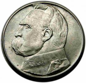 Obrazek dla: 10 złotych 1939 Józef Piłsudski Warszawa