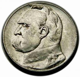 Obrazek dla: 5 złotych 1934 Józef Piłsudski II RP Warszawa