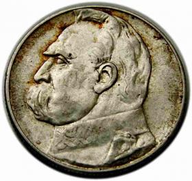 Obrazek dla: 5 złotych 1935 Józef Piłsudski II RP Warszawa