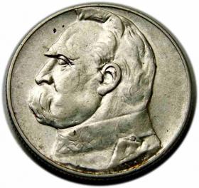 Obrazek dla: 5 złotych 1935 Józef Piłsudski II RP Warszawa