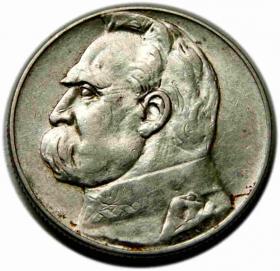 Obrazek dla: 5 złotych 1935 Józef Piłsudski II RP Warszawa
