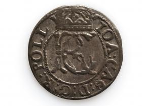 Obrazek 2 dla: Szeląg litewski 1652 Jan Kazimierz Wilno