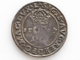 Obrazek dla: Trojak 1563 Zygmunt August Wilno