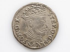 Obrazek dla: Trojak 1581 Stefan Batory Wilno