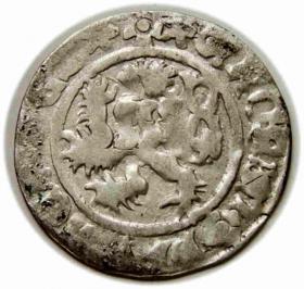 Obrazek 2 dla: Grosz praski Władysław II Jagiellończyk Czechy Praga