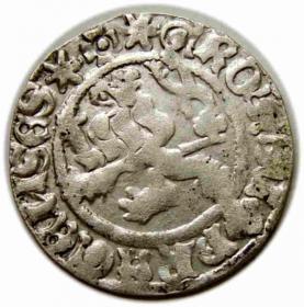 Obrazek 2 dla: Grosz praski Władysław II Jagiellończyk Czechy Praga