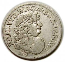 Obrazek dla: Szóstak 1683 Fryderyk Wilhelm Prusy Królewiec