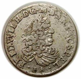 Obrazek dla: Szóstak 1686 Fryderyk Wilhelm Prusy Królewiec