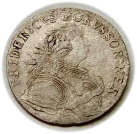 Obrazek dla: Szóstak 1755 Fryderyk II Wielki Prusy Królewiec