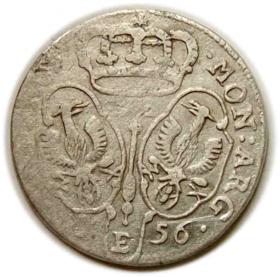 Obrazek 2 dla: Szóstak 1756 Fryderyk II Wielki Prusy Królewiec