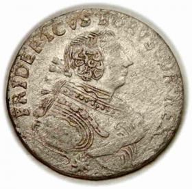 Obrazek dla: Szóstak 1756 Fryderyk II Wielki Prusy Królewiec