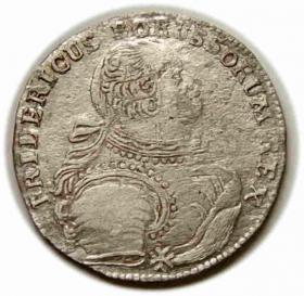 Obrazek dla: Szóstak 1756 Fryderyk II Wielki Prusy Królewiec