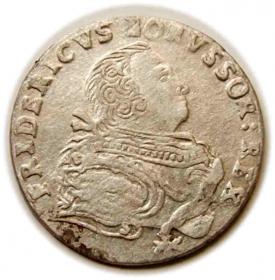 Obrazek dla: Szóstak 1756 Fryderyk II Wielki Prusy Królewiec