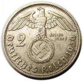 Obrazek 2 dla: 2 marki 1936 Niemcy Monachium 