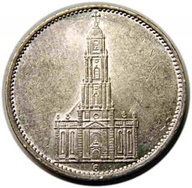 Obrazek dla: 5 marek 1935 G Niemcy Karlsruhe Kościół w Poczdamie
