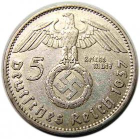 Obrazek 2 dla: 5 marek 1937 A Niemcy Berlin