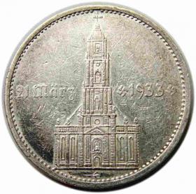 Obrazek dla: 5 marek 1934 E Niemcy Muldenhutten Kościół w Poczdamie