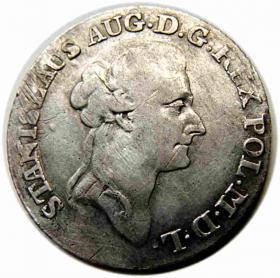 Obrazek dla: Złotówka koronna 1786 Stanisław August Poniatowski Warszawa