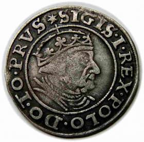 Obrazek dla: Grosz 1539 Zygmunt I Stary Gdańsk