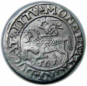 Obrazek dla: Półgrosz 1561 Zygmunt II August Wilno