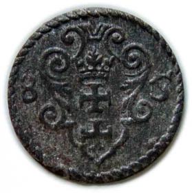 Obrazek dla: Denar 1585 Stefan Batory Gdańsk