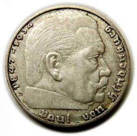 Obrazek dla: 2 marki 1938 D Niemcy Monachium 