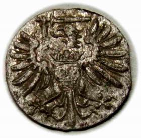 Obrazek 2 dla: Denar 1573 Bezkrólewie Gdańsk