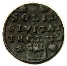 Obrazek dla: Szeląg 1761 August III Sas Toruń